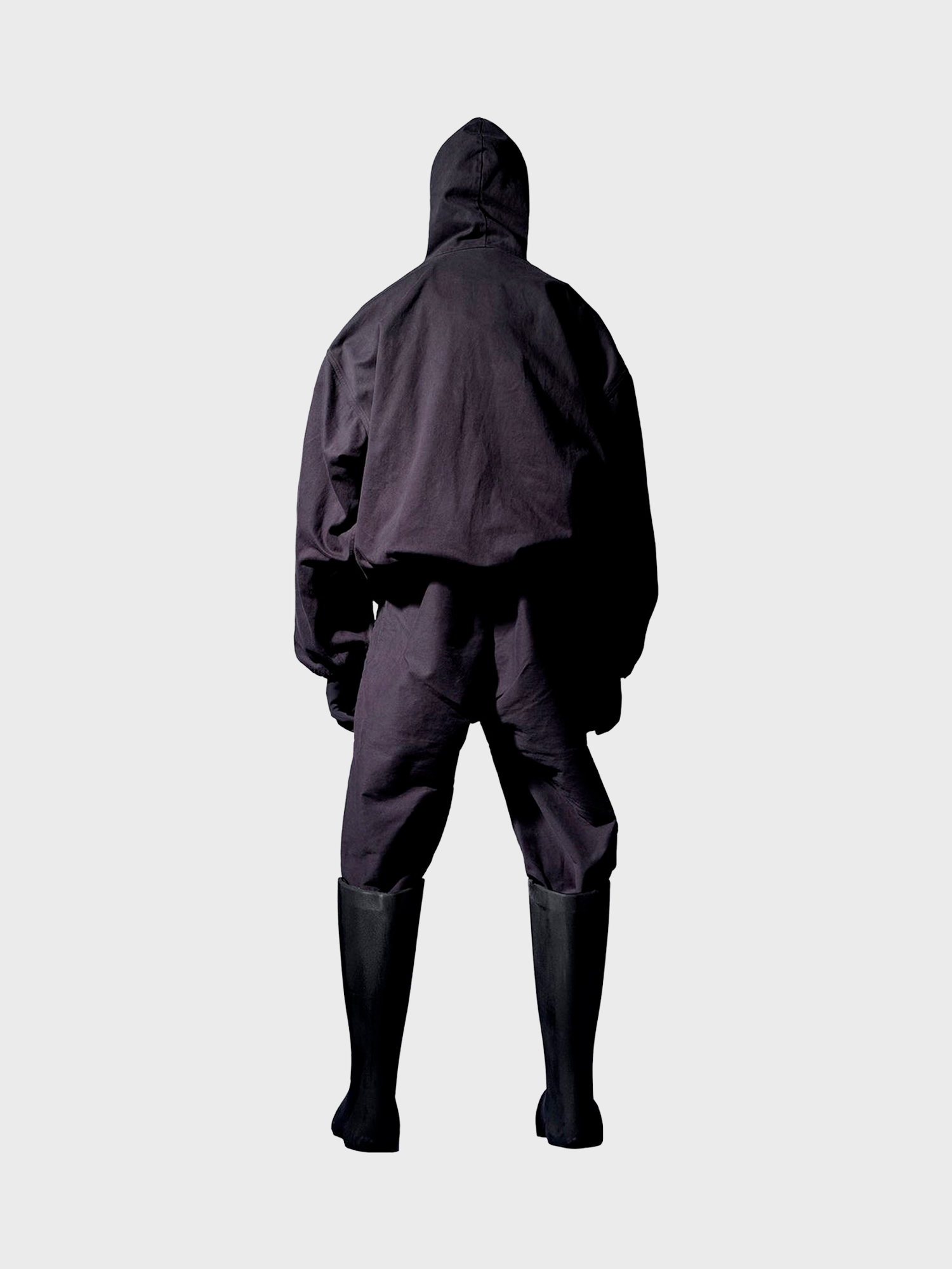 Куртка Yeezy Gap Engineered by Balenciaga Sateen Anorak Black