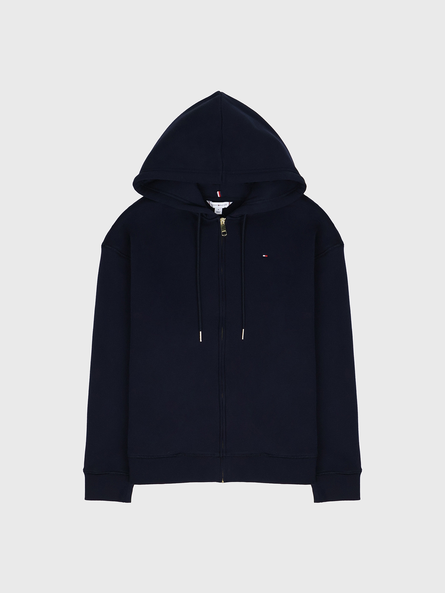 Худи на молнии Tommy Hilfiger Relaxed Fit Zip Hoodie Navy
