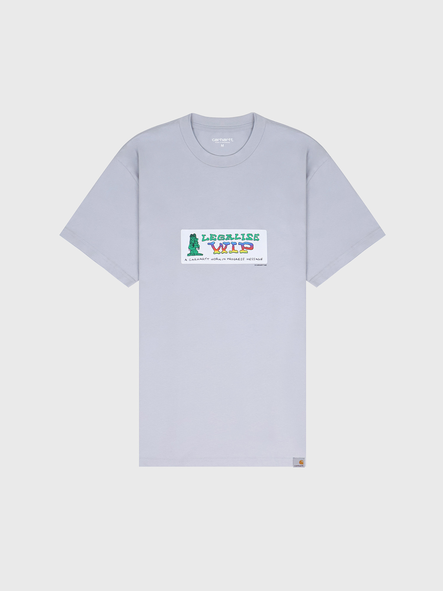 Футболка Carhartt WIP Bumper Stickers Grey