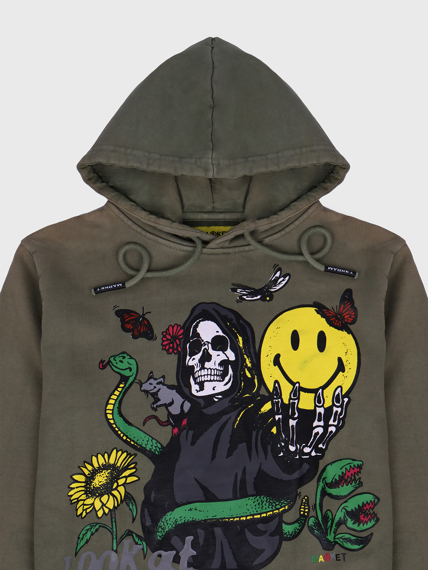 Худи Market Smiley Look At The Bright Side