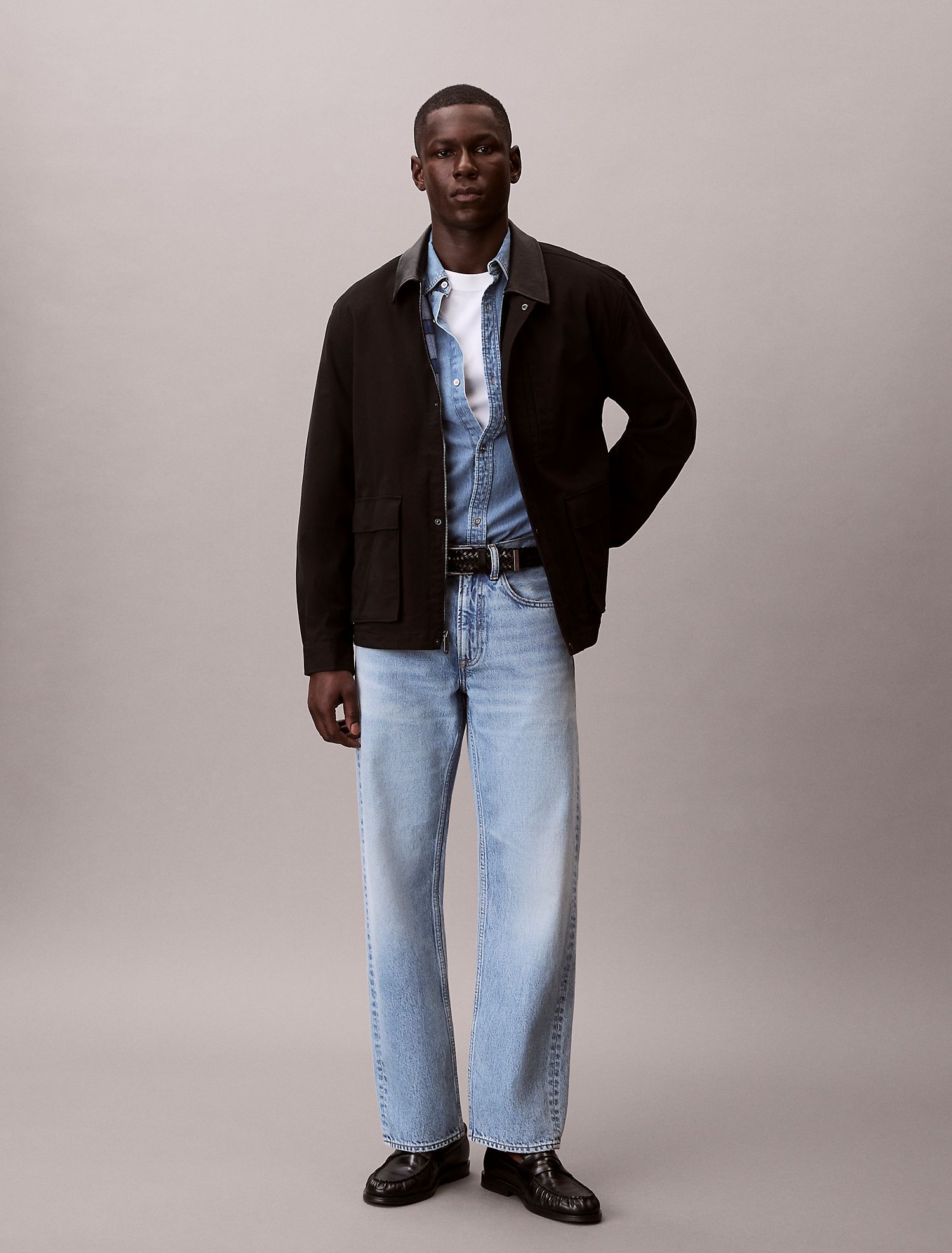 Куртка Calvin Klein Cotton Stretch Relaxed Barn Jacket Black