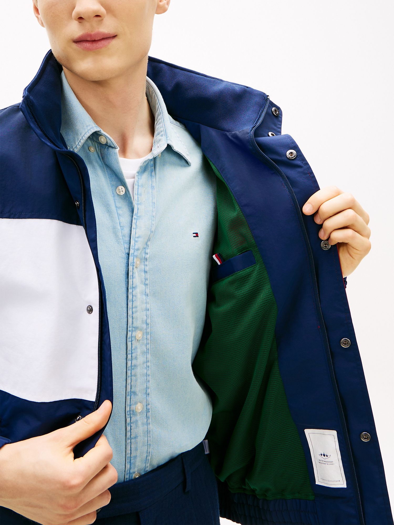 Куртка Tommy Hilfiger Flag Regatta Jacket Navy/Medium Red/White