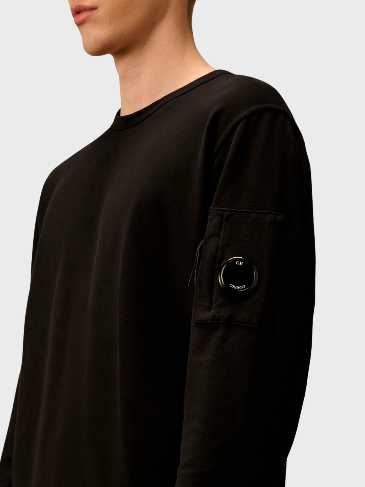 Свитшот C.P. Company Light Fleece Black