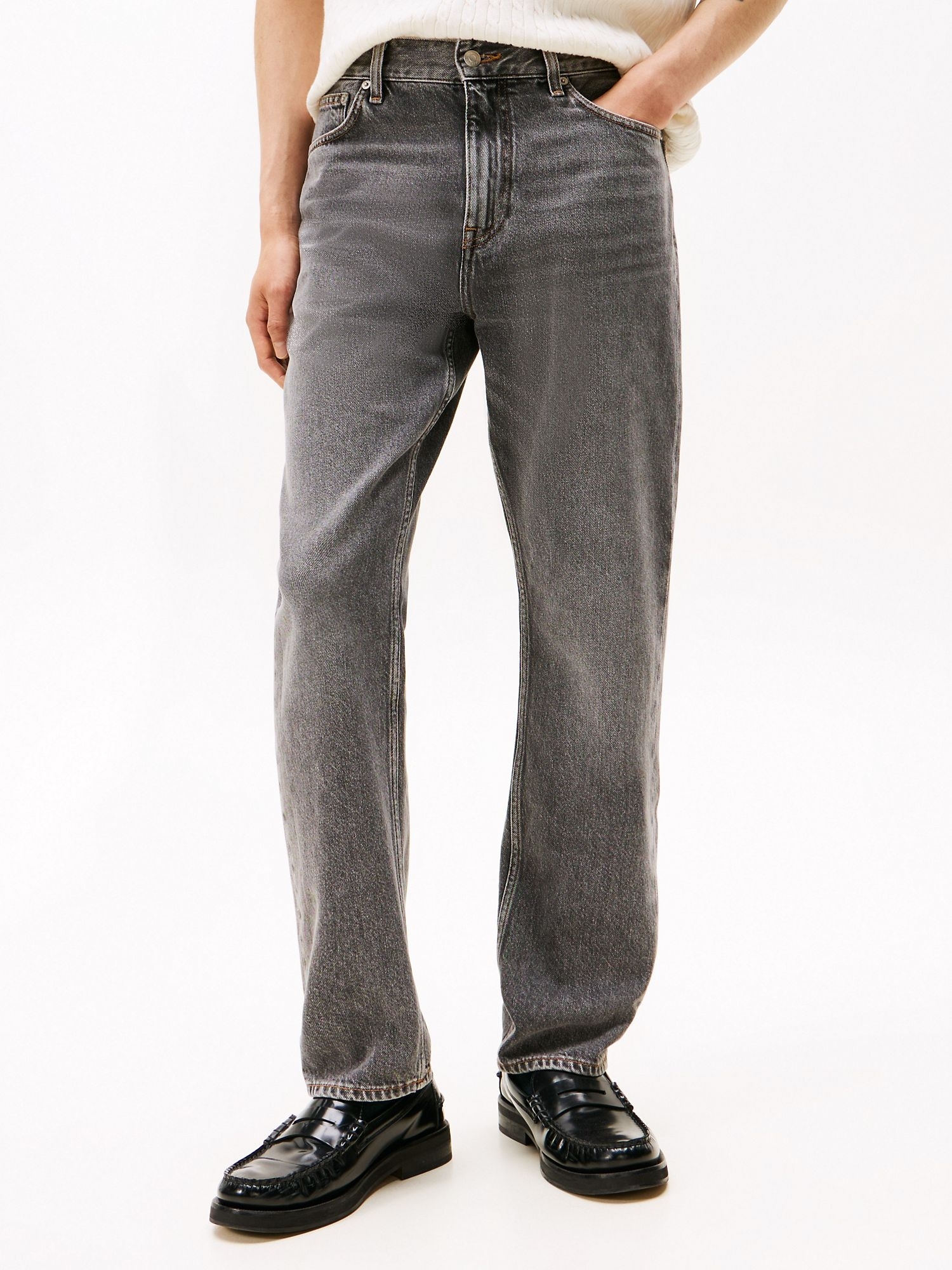 Джинсы Tommy Hilfiger Grey Wash Regular Fit Jean Arcade Grey