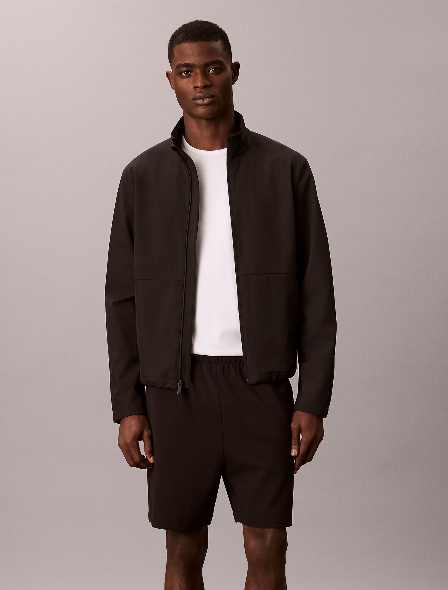 Шорты Calvin Klein Ponte Tech Black