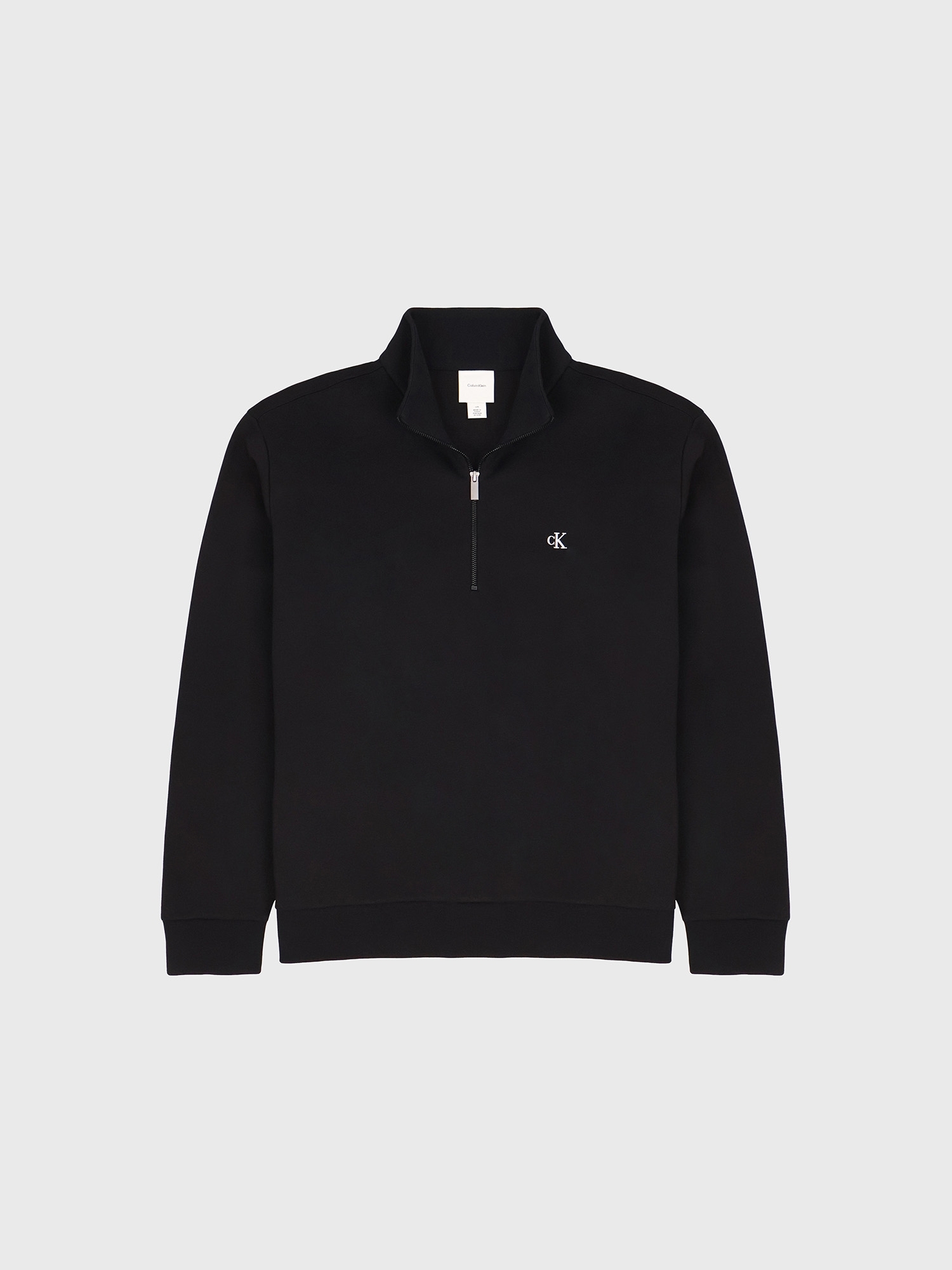 Свитшот на молнии Calvin Klein Archive Logo Fleece Quarter Zip Black