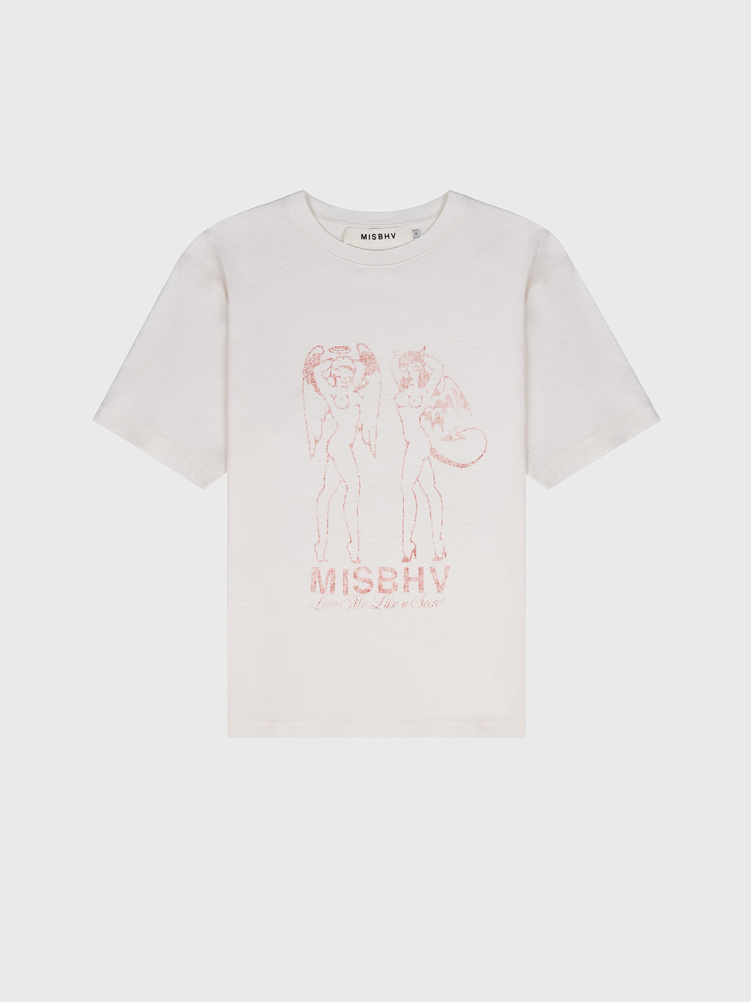 Футболка MISBHV Devil&Angel Off White